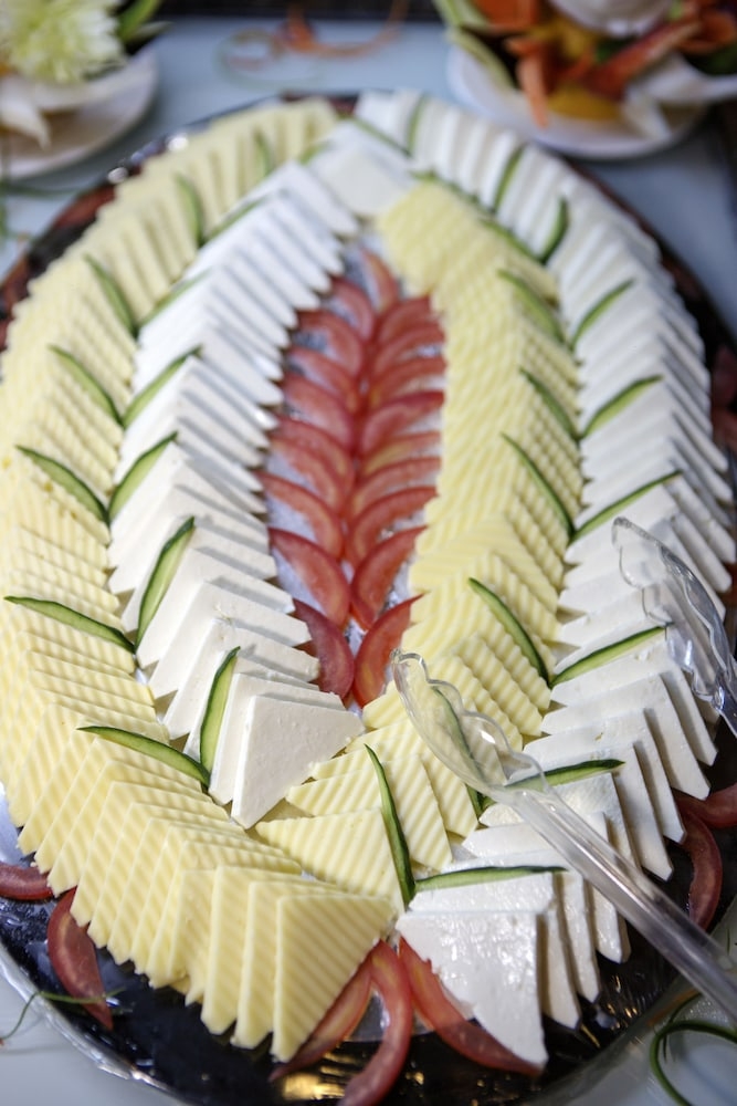 뷔페 아침 식사