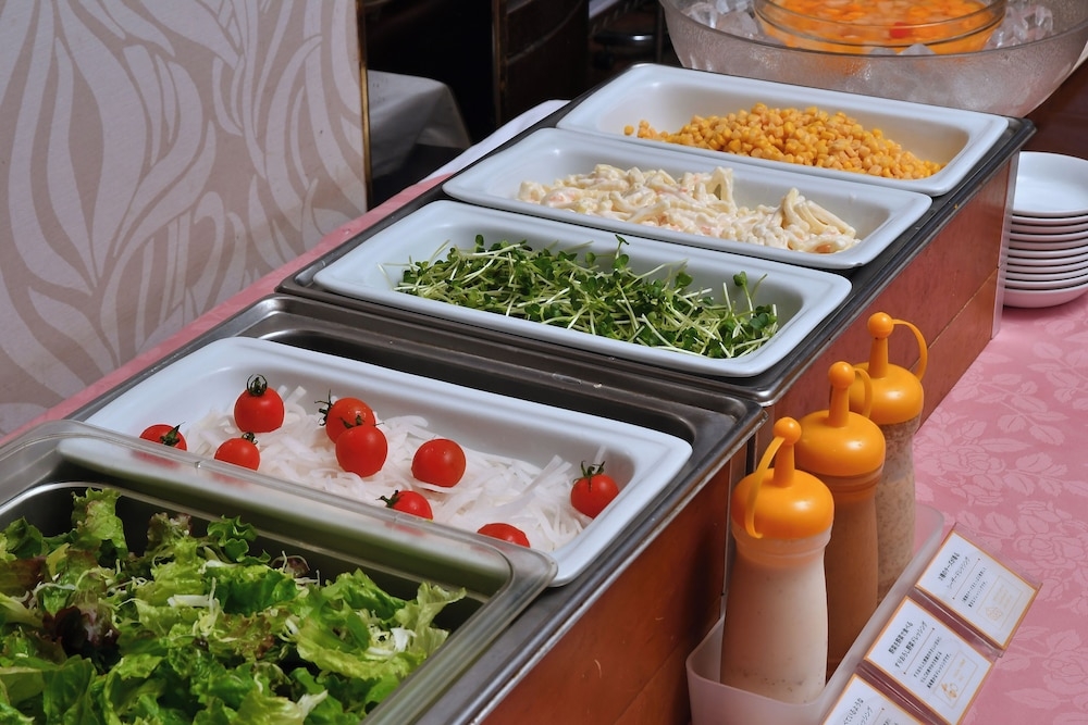 뷔페 아침 식사