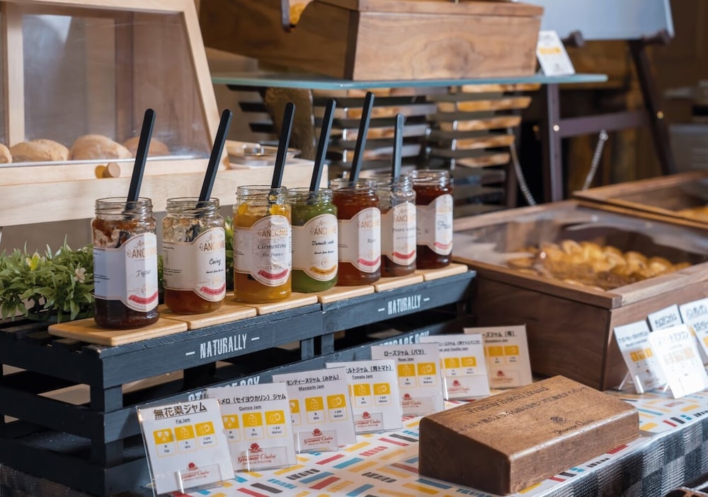 뷔페 아침 식사