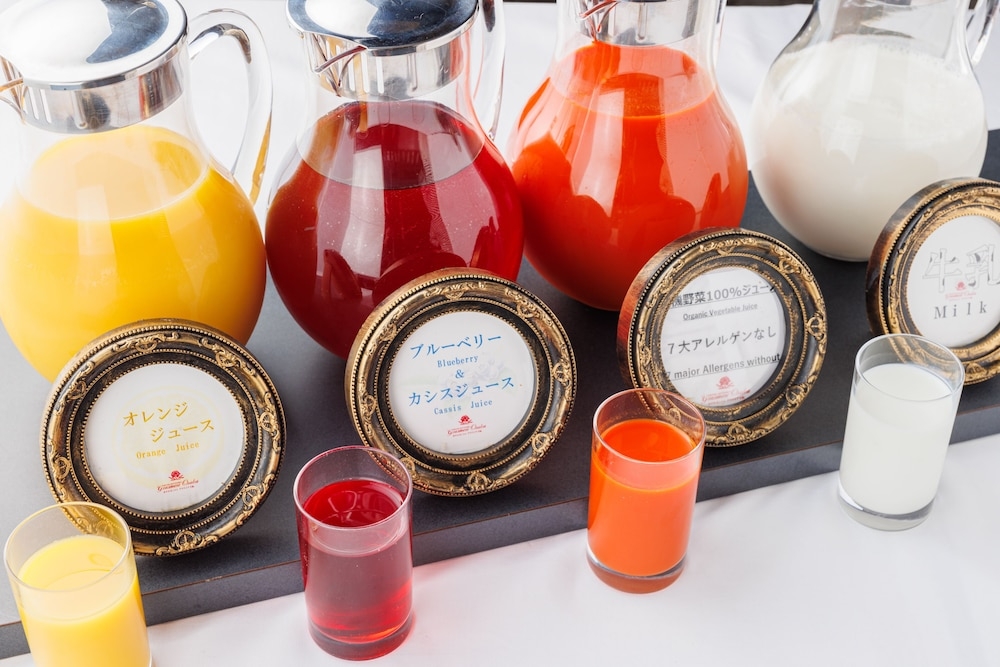 뷔페 아침 식사