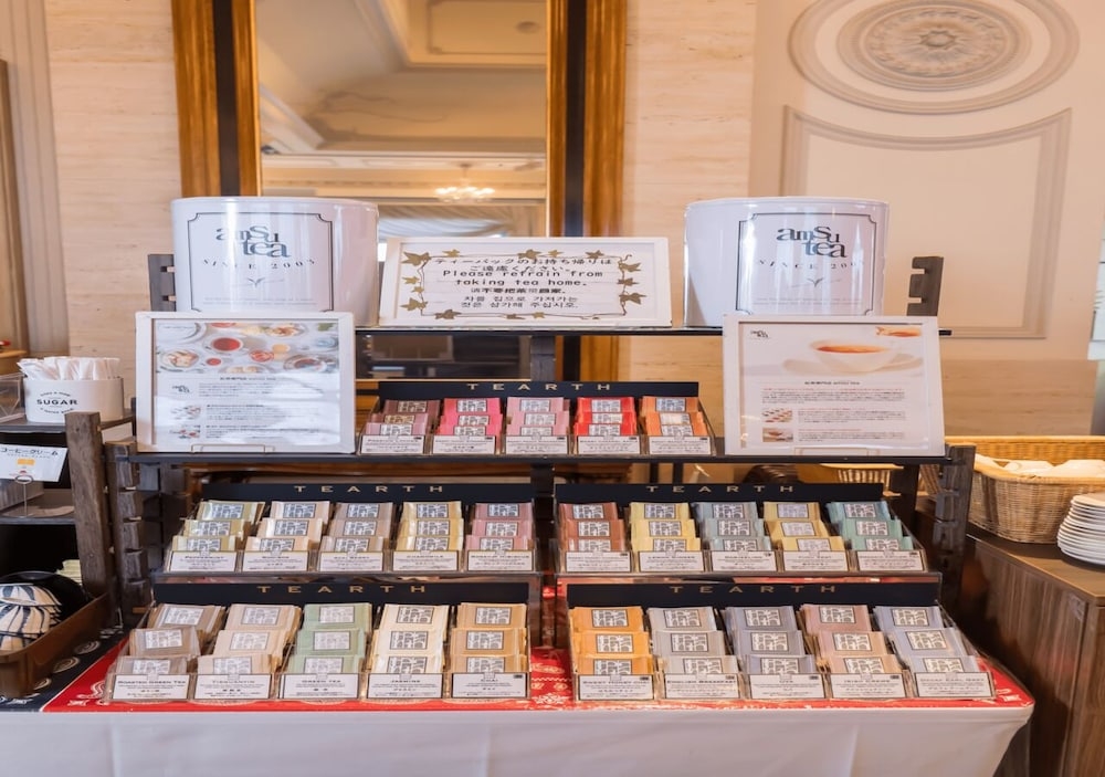 뷔페 아침 식사