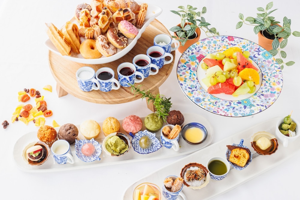 뷔페 아침 식사