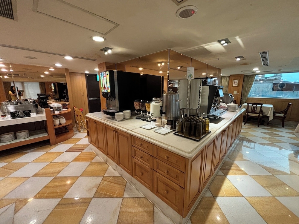 뷔페 아침 식사