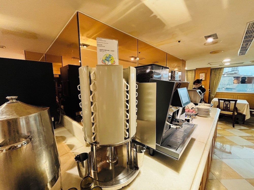 뷔페 아침 식사