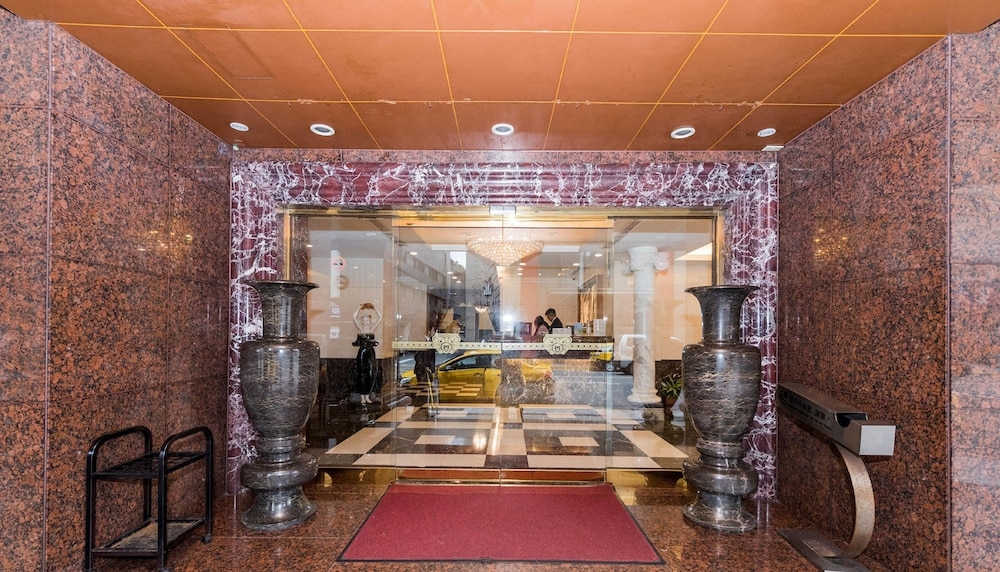 숙박 시설 입구