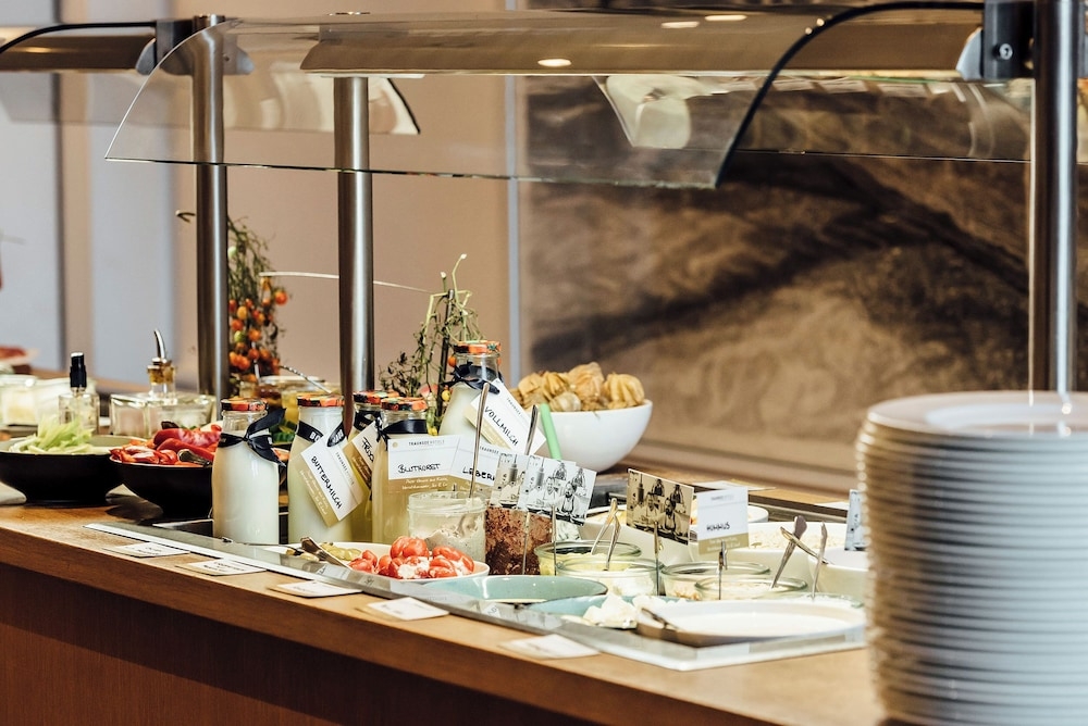 뷔페 아침 식사