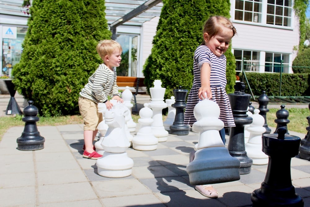 어린이 놀이 공간 - 야외