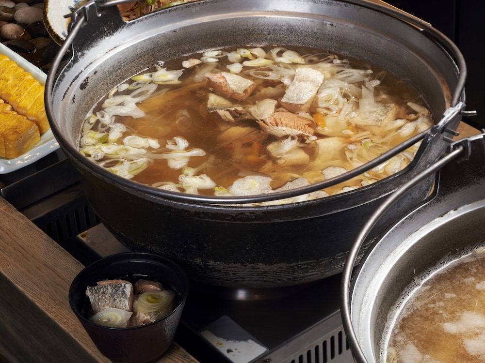 뷔페 아침 식사