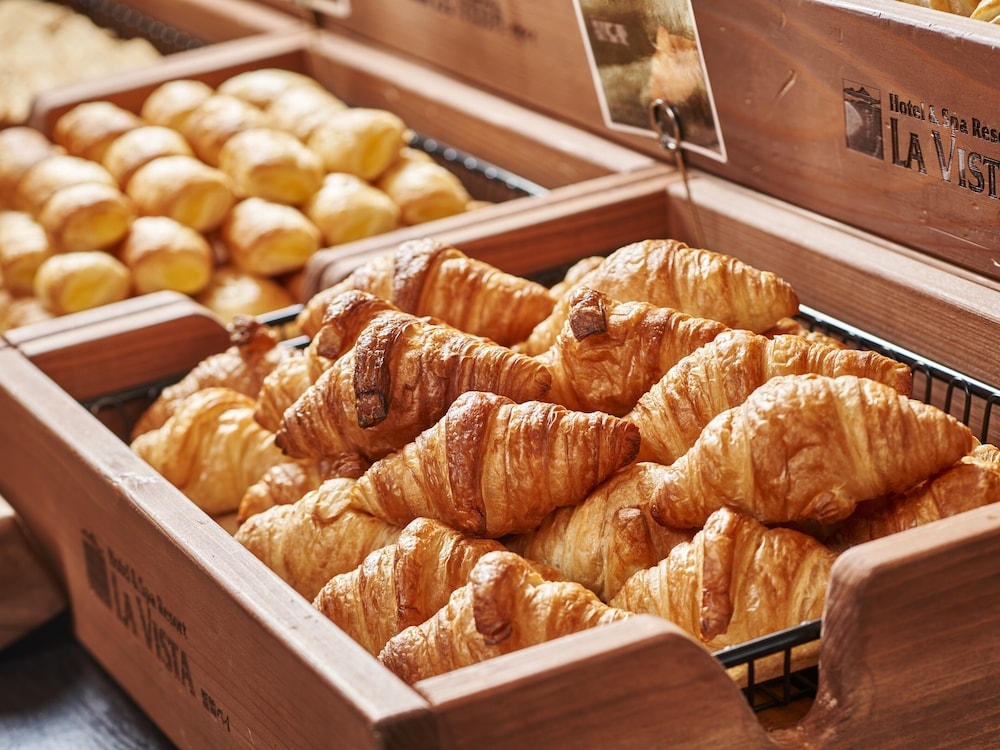 뷔페 아침 식사