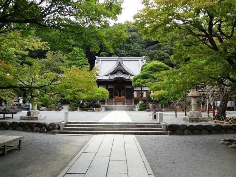 숙박 시설에서 보는 시내 전망