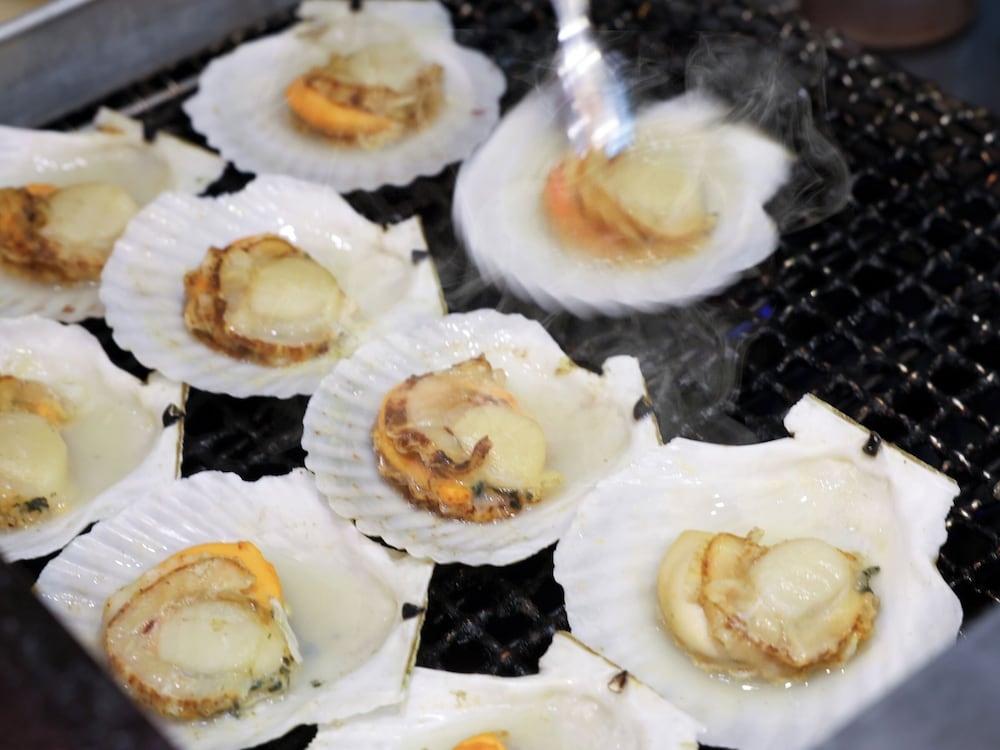 뷔페 아침 식사