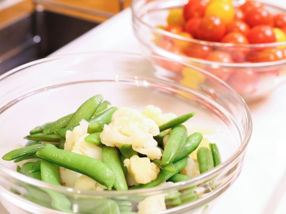 뷔페 아침 식사