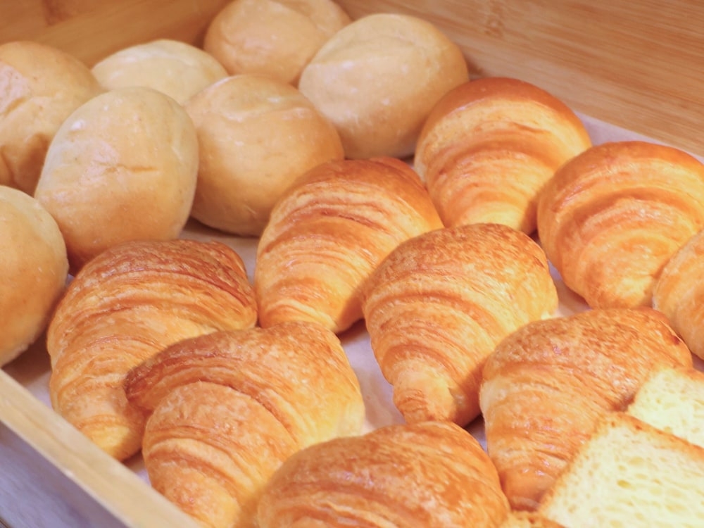 뷔페 아침 식사