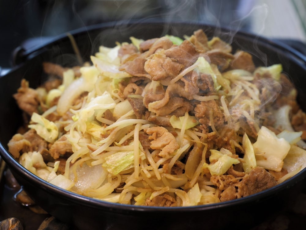 뷔페 아침 식사