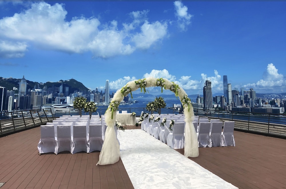 야외 결혼식 공간