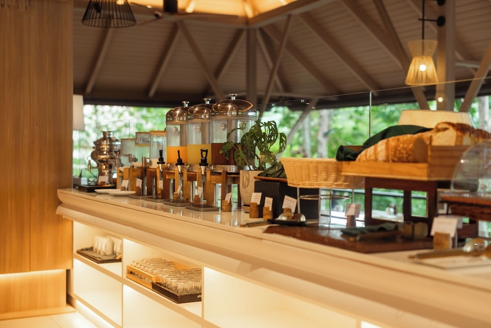 뷔페 아침 식사