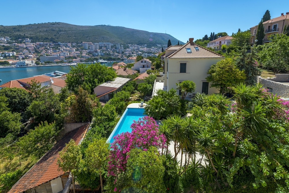 숙박 시설에서 보는 시내 전망