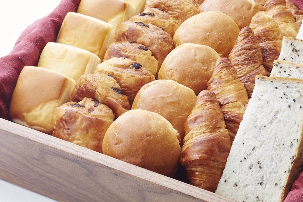 뷔페 아침 식사