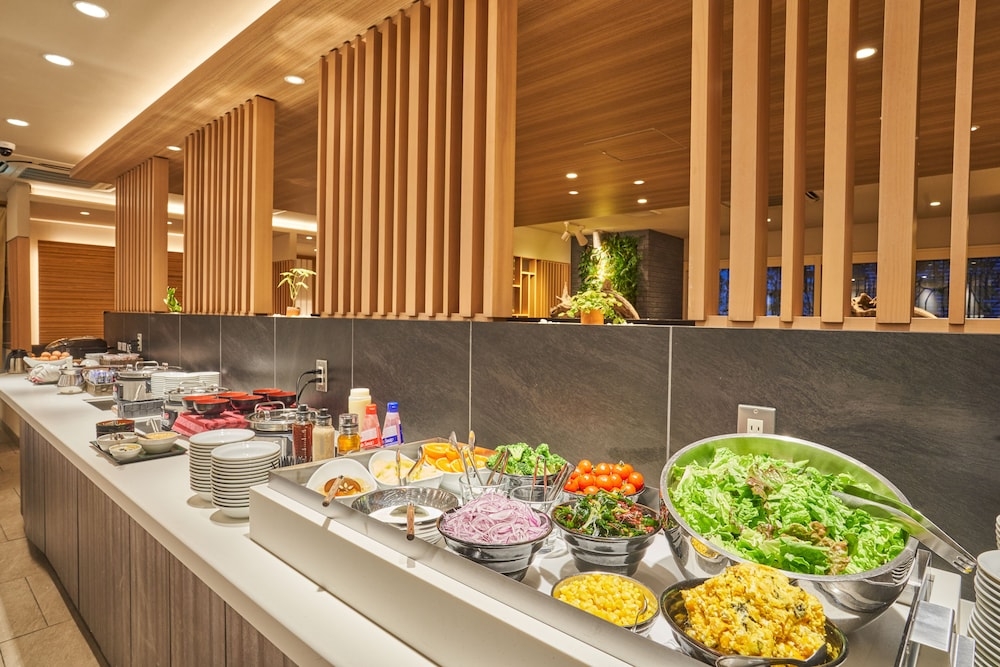 뷔페 아침 식사