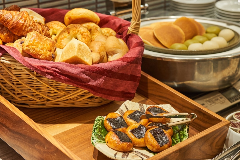 뷔페 아침 식사