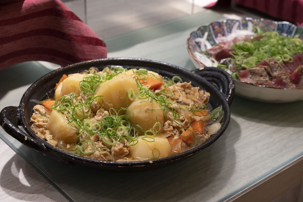 뷔페 아침 식사