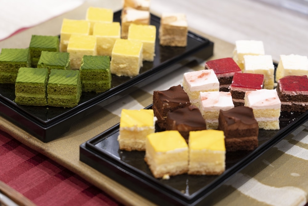 뷔페 아침 식사