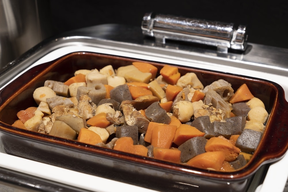 뷔페 아침 식사