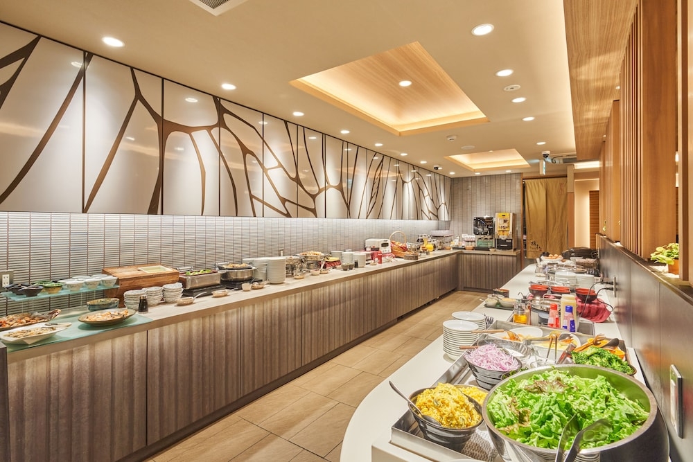 뷔페 아침 식사