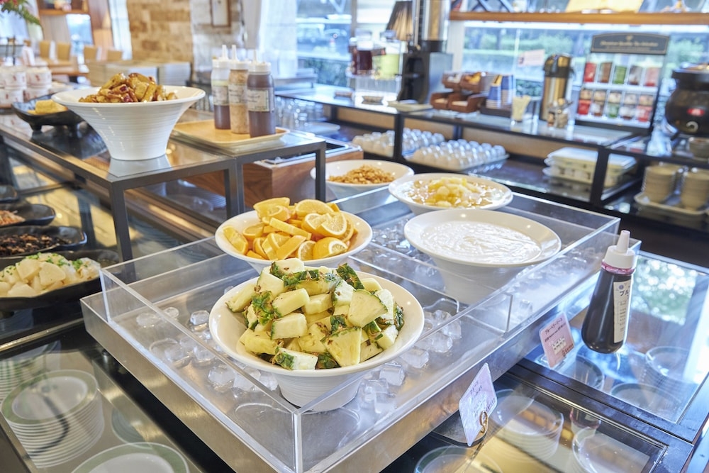 뷔페 아침 식사