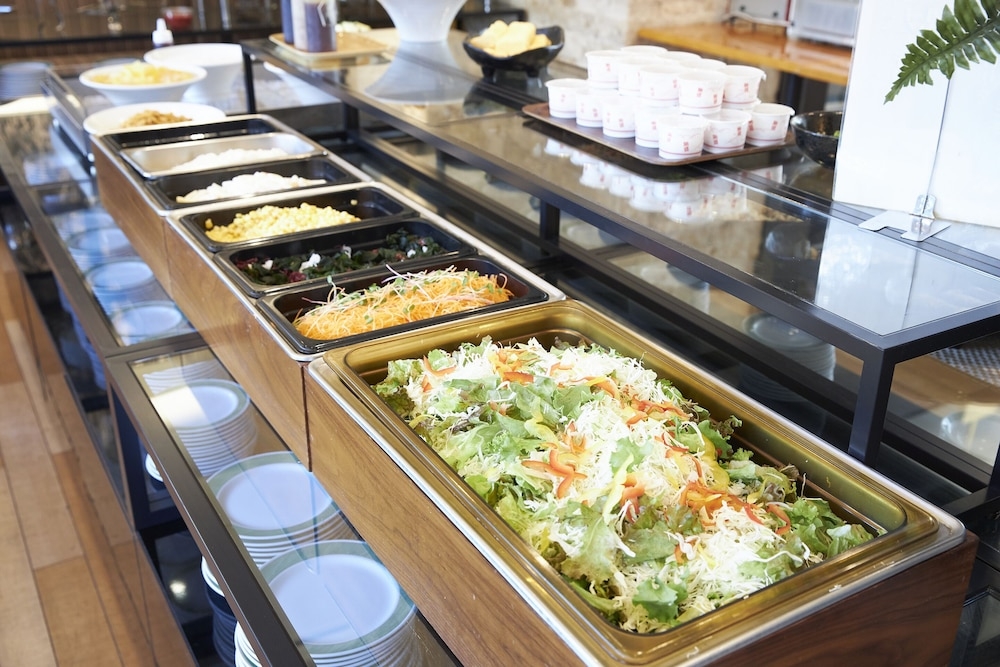 뷔페 아침 식사