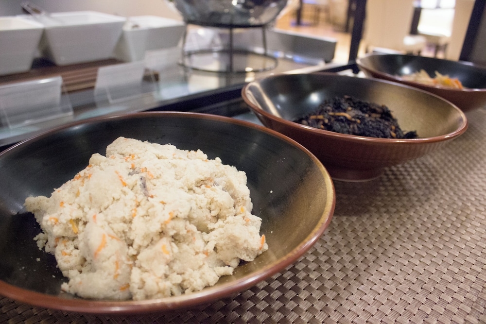 뷔페 아침 식사