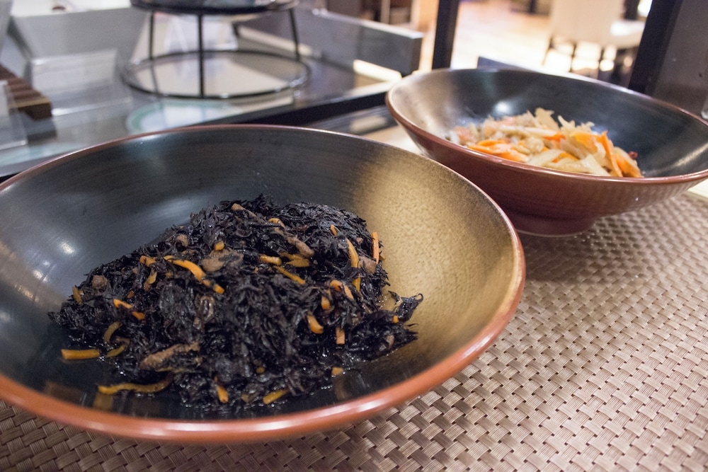 뷔페 아침 식사