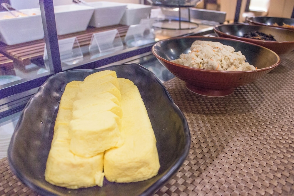 뷔페 아침 식사