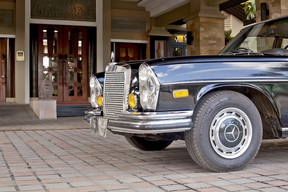 숙박 시설 입구