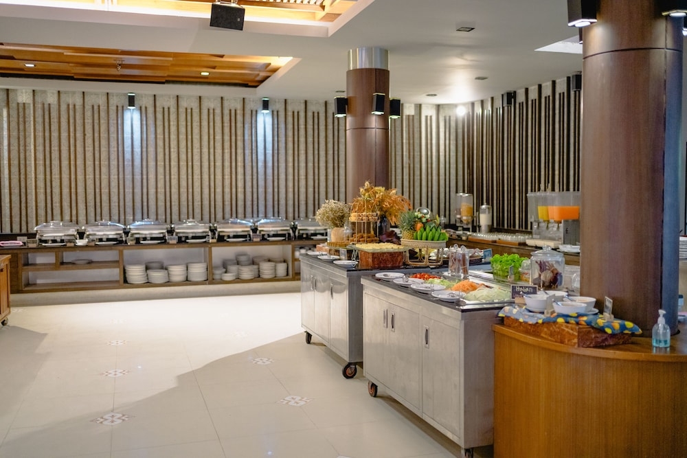 뷔페 아침 식사