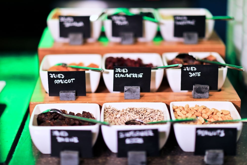 뷔페 아침 식사