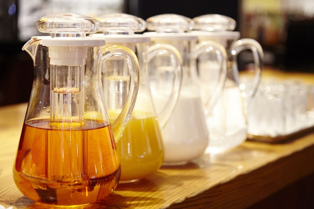 뷔페 아침 식사