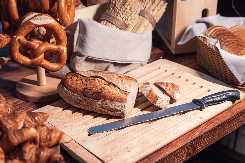 뷔페 아침 식사