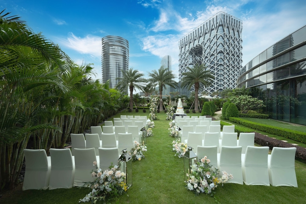 야외 결혼식 공간