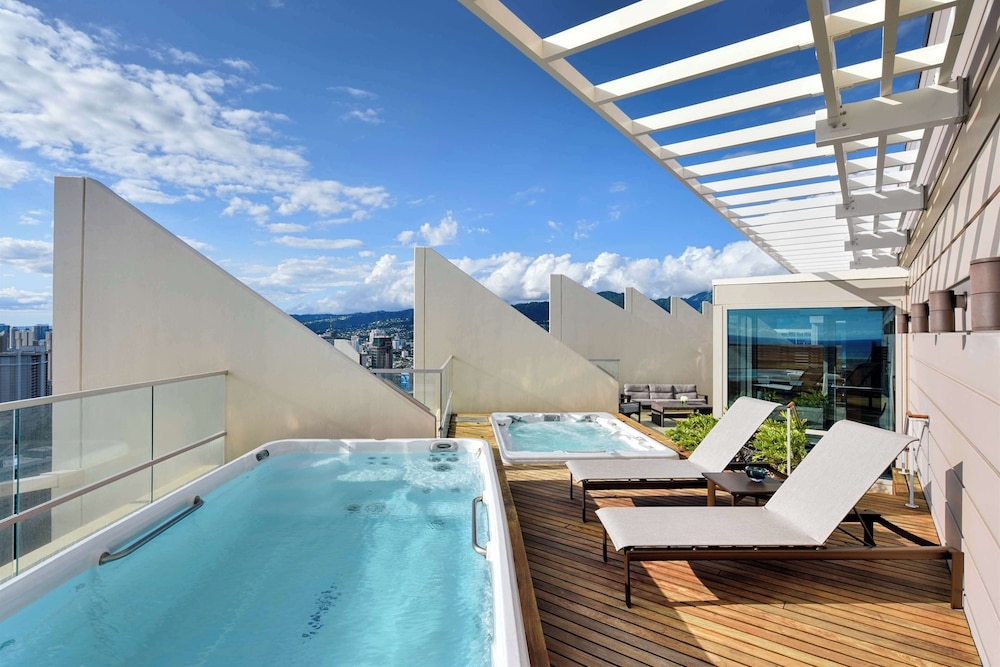 객실에서 보이는 전망