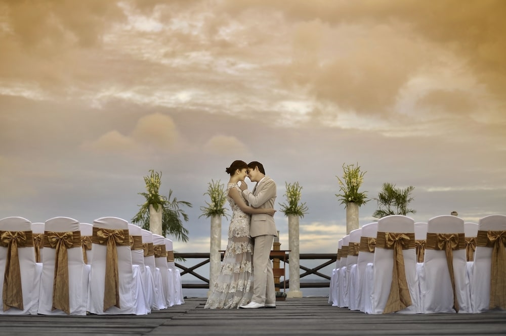 야외 결혼식 공간