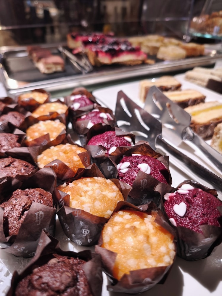 뷔페 아침 식사