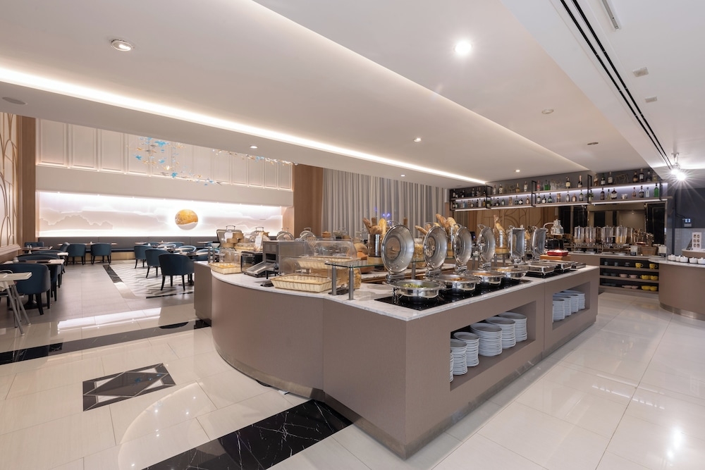 뷔페 아침 식사