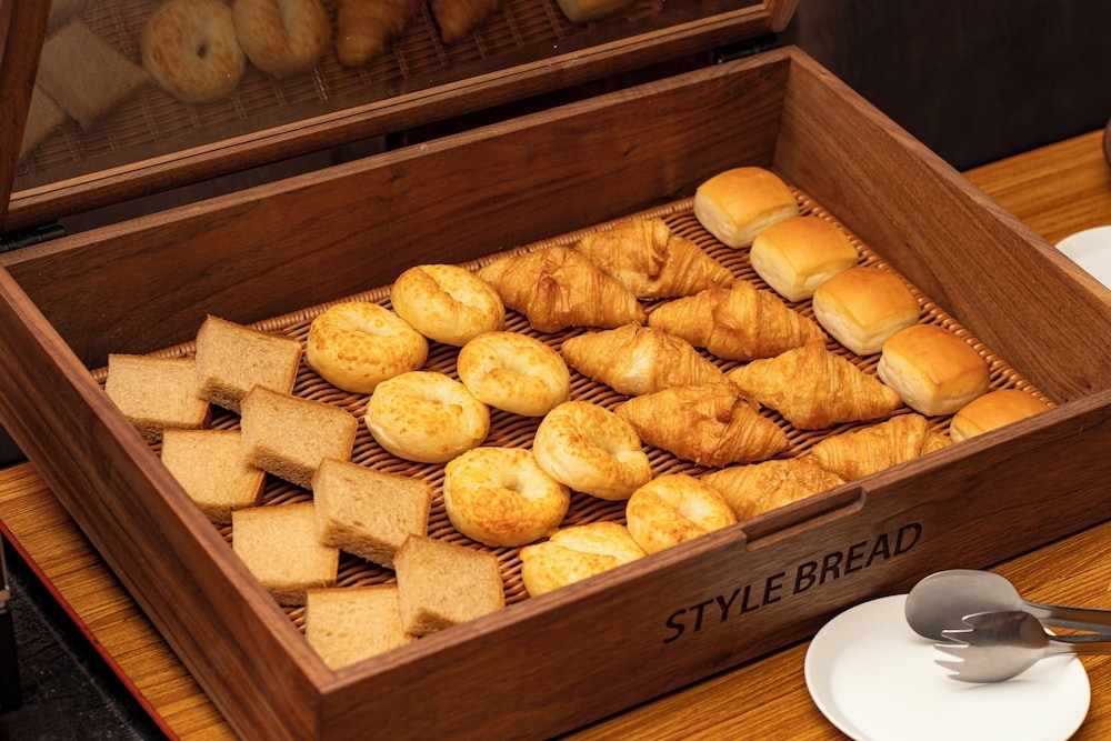 뷔페 아침 식사