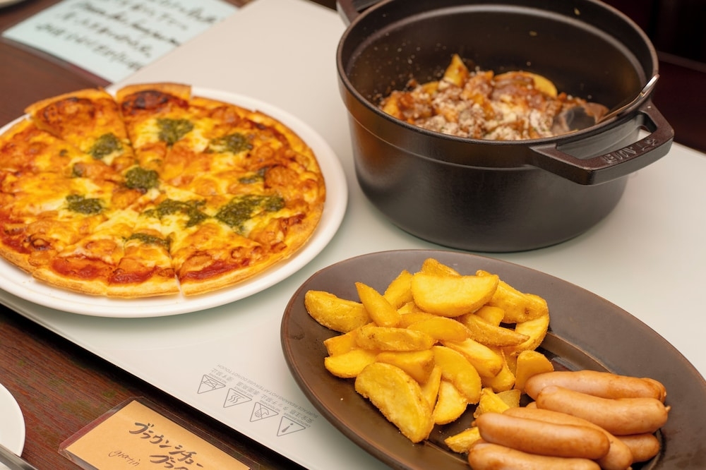 뷔페 아침 식사