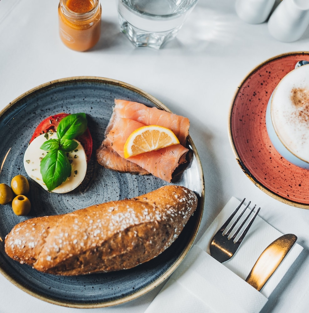 뷔페 아침 식사