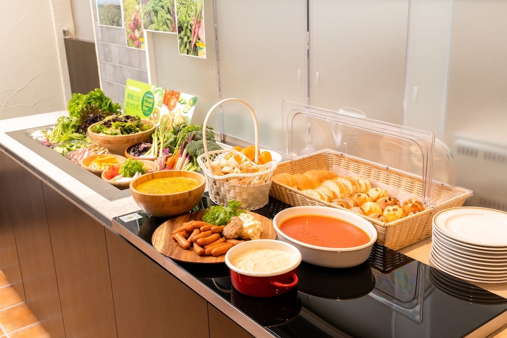 뷔페 아침 식사