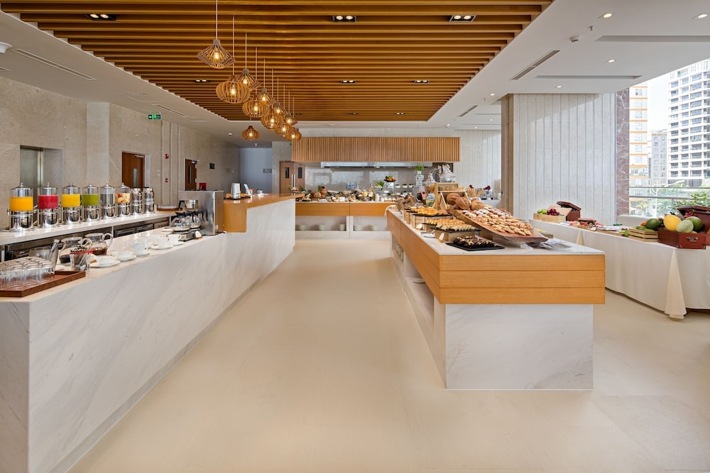 뷔페 아침 식사