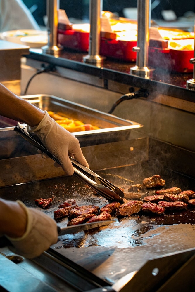 뷔페 아침 식사