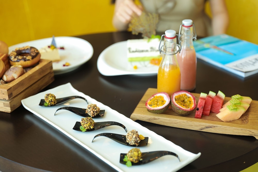 뷔페 아침 식사